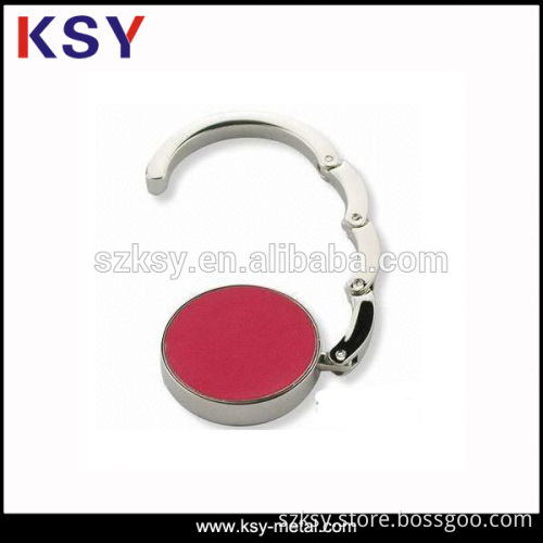 Foldable metal purse holder